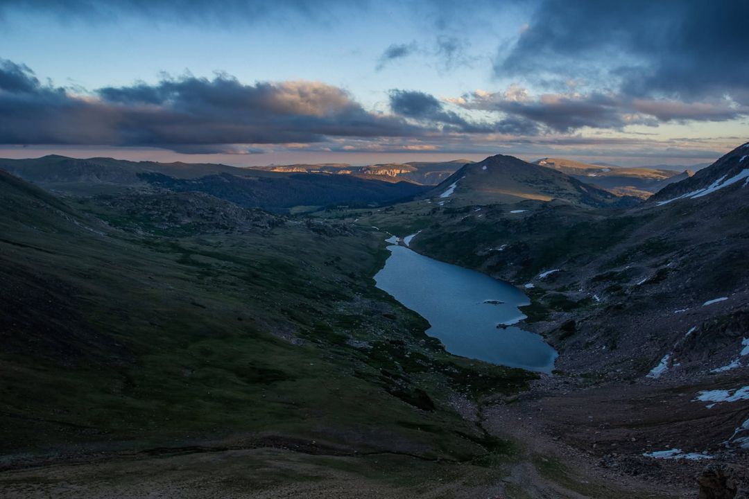 Beartooth Highway — Blue Hour, Montana fine art photograph