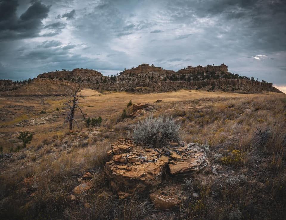 Castle Butte Panorama, Montana fine art photograph