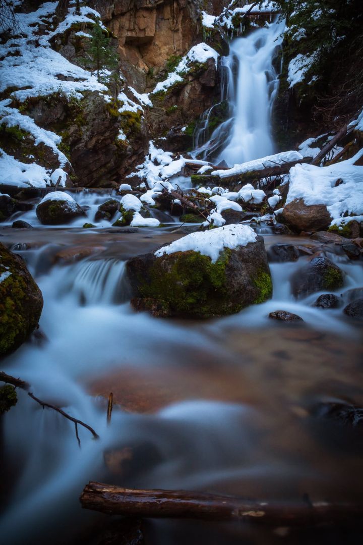 First Snow in the Beartooths, Montana fine art photograph