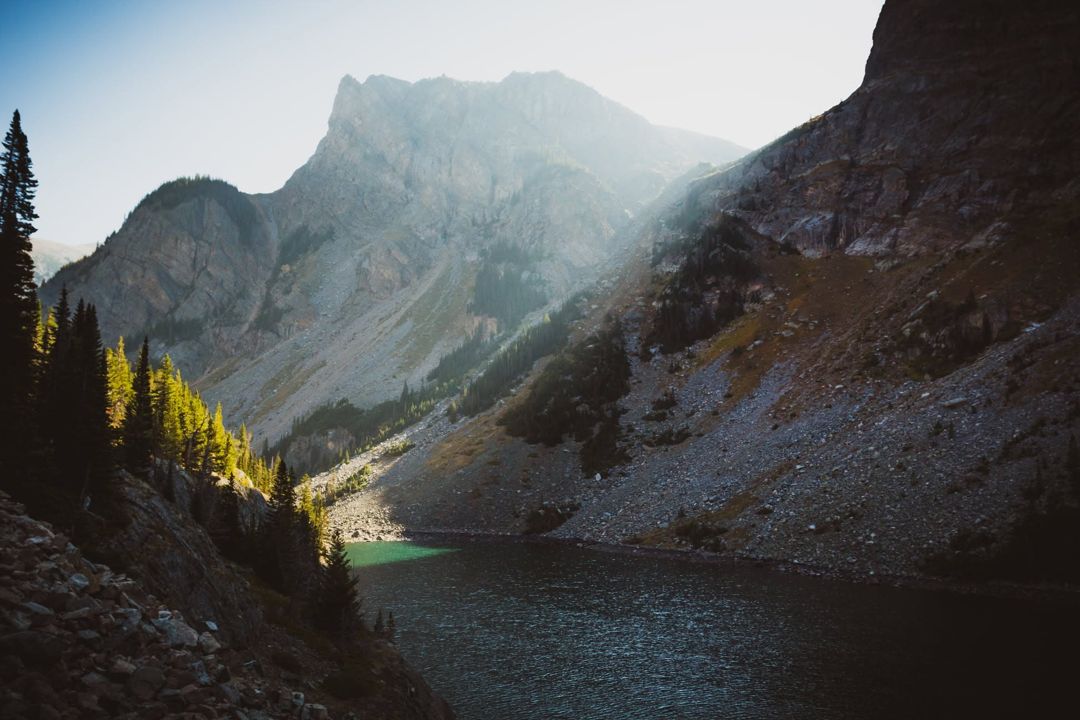 Lake at the Falls, Montana fine art photograph