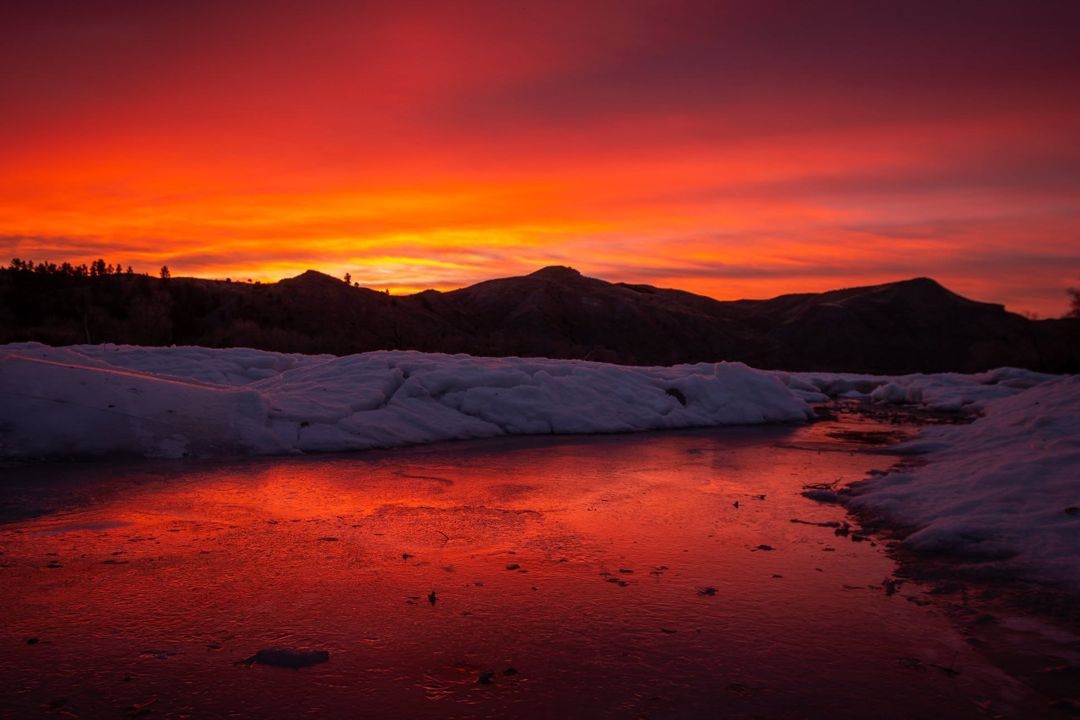 Painted Glass, Montana fine art photograph