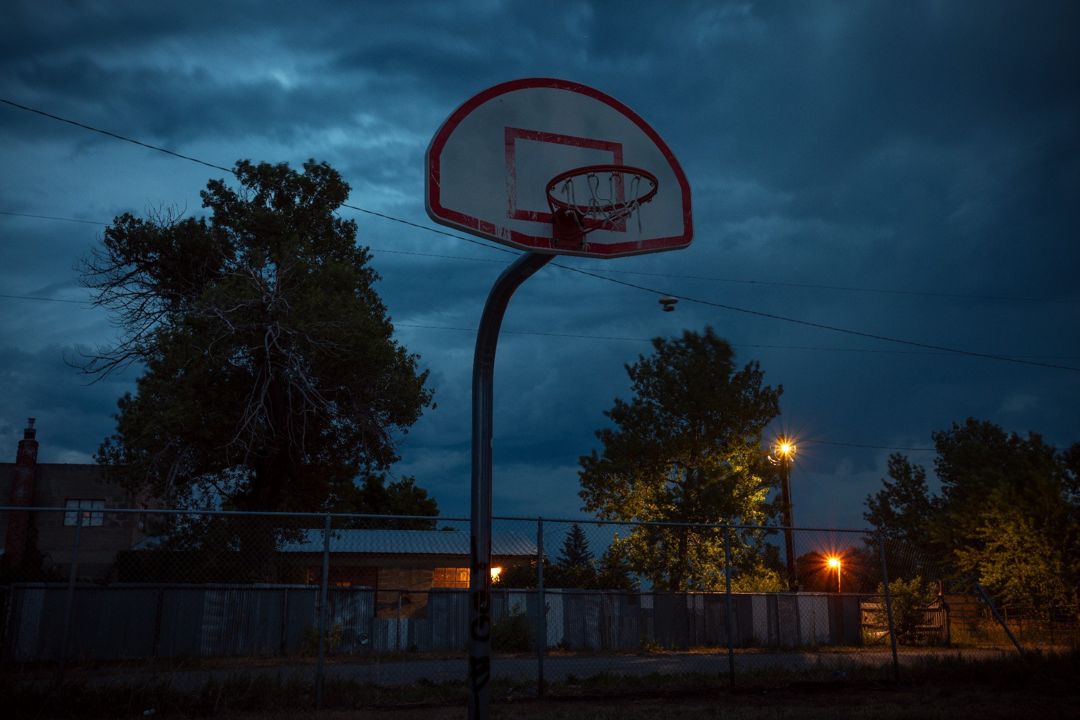 Pryor Hoops, Montana fine art photograph