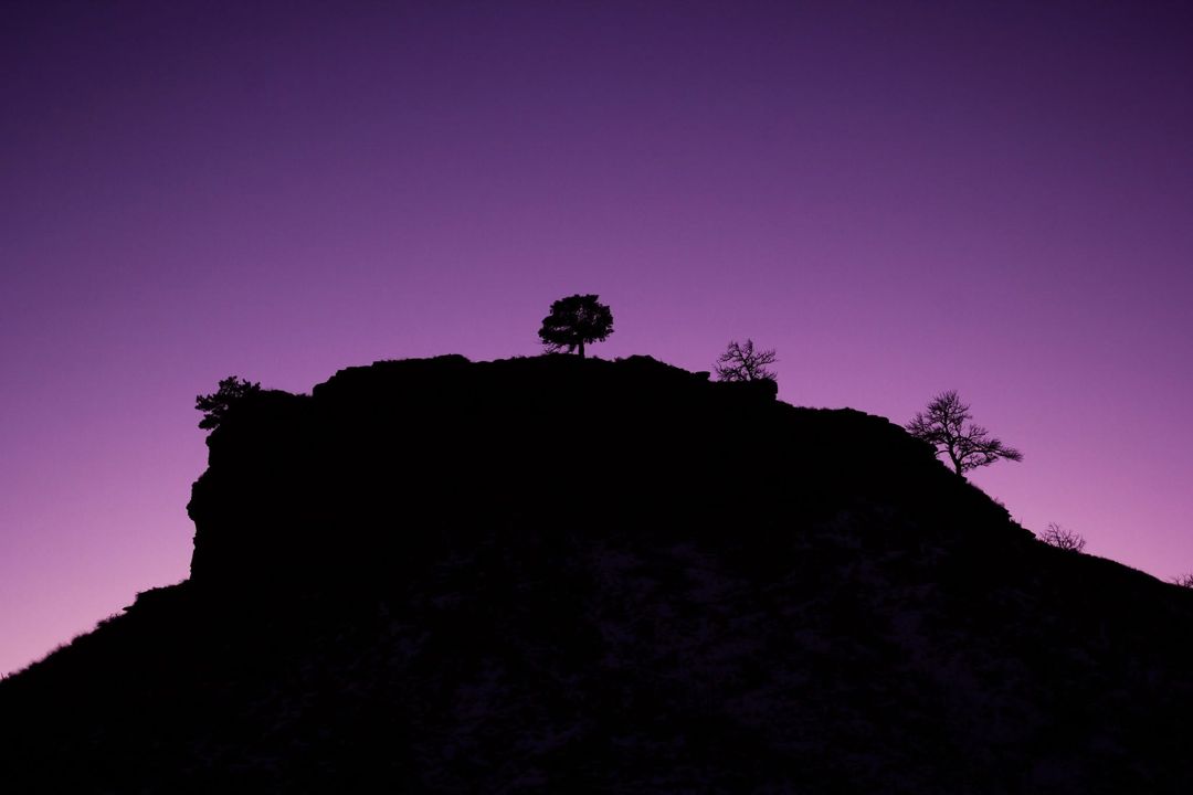 Purple Skies, Montana fine art photograph