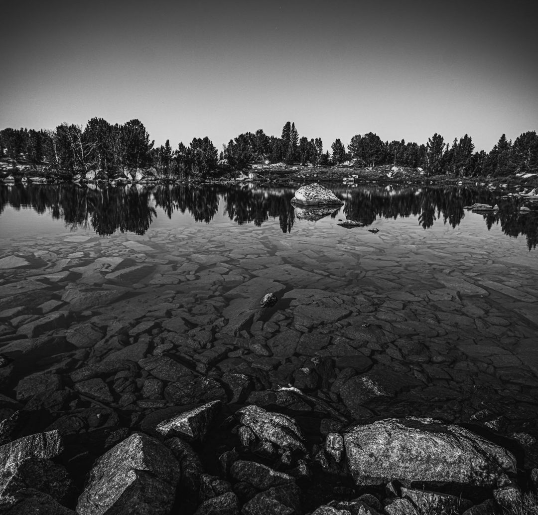 Puzzle Lake, Montana fine art photograph