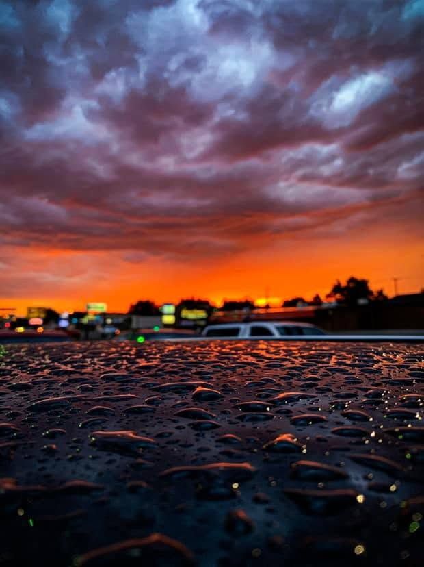 Rain on the Roof, Montana fine art photograph